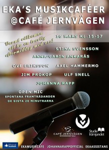 Musikcaféaffisch 16 mars 2016